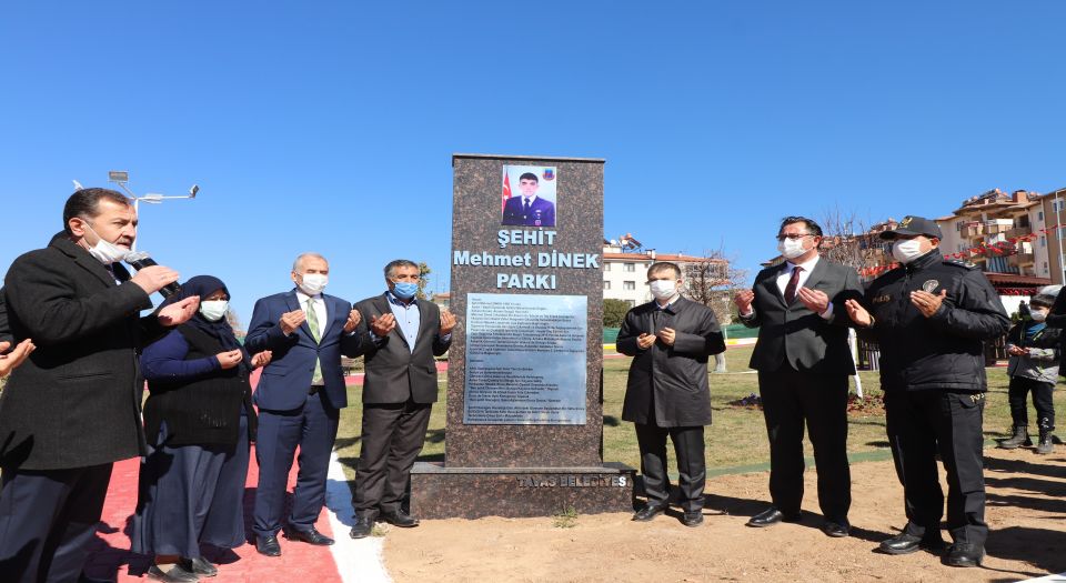 Afrin Şehidi Mehmet Dinek'in Adı Denizli Tavas'ta Yaşayacak