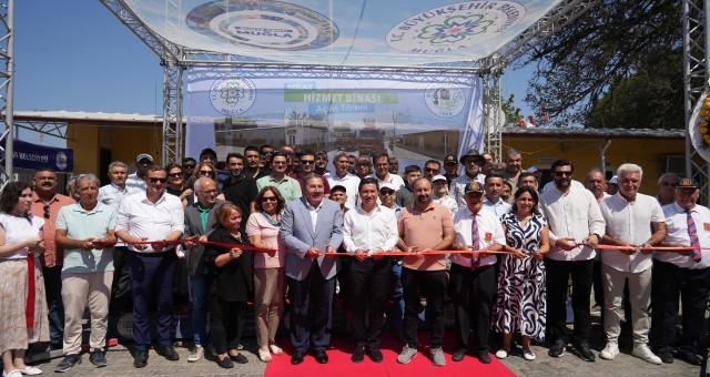 MİLAS BELEDİYESİ TARAFINDAN YAPIMI TAMAMLANAN HİZMET BİNASI TÖRENLE AÇILDI