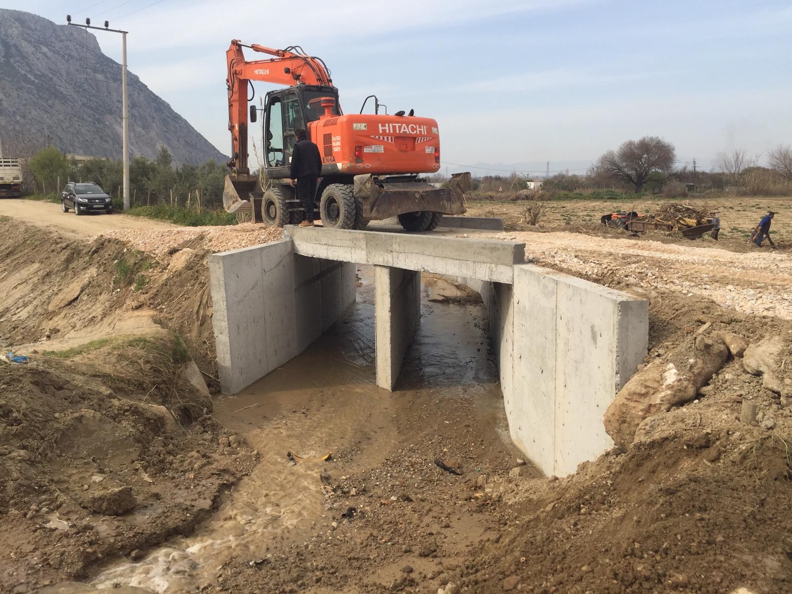 Manisa Şehzadelerde Su Taşkınlarına Karşı Önlem