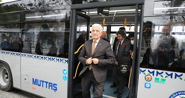 Başkan Gürün Muğla’da Ücretsiz Taşıma Krizini Çözdü