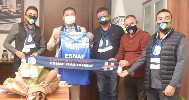 Fethiye Basketbol Takımı Taraftarları’ndan Başkan Tokat’a ziyaret