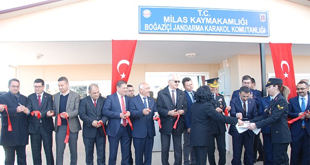 Boğaziçi Jandarma Karakolu törenle hizmete açıldı