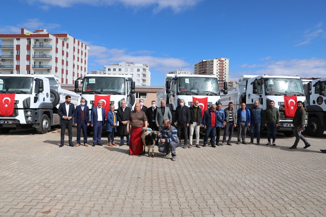 Mardin Artukluda Filoya Dahil Olan Araçlarak Kurban Kesildi