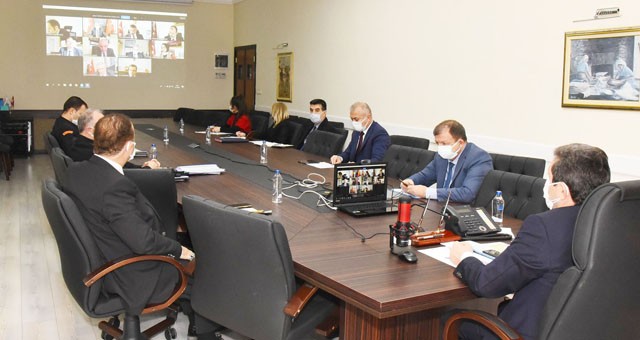 Muğla’da pandemiyle mücadele toplantısı yapıldı