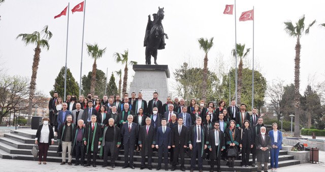 Avukatlar Günü törenine İkizköy açıklaması damga vurdu