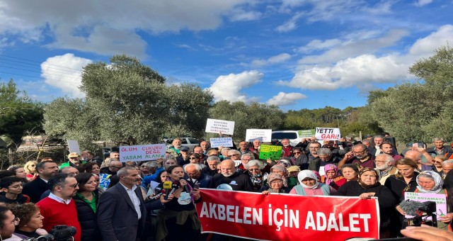 9 Aralık Akbelen Buluşması Basın Açıklaması