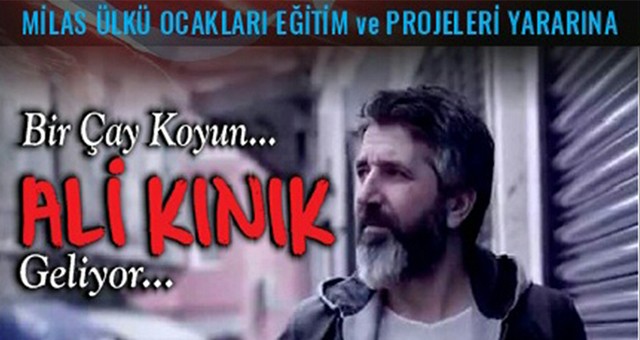 ALİ KINIK KONSERİ 29 EYLÜL’DE