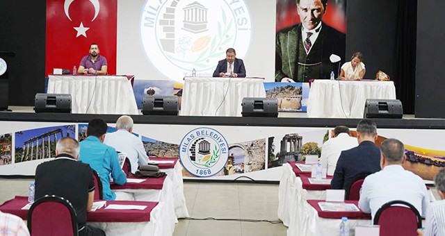 Milas Belediye Meclisi 2022’de uyum içerisinde çalıştı