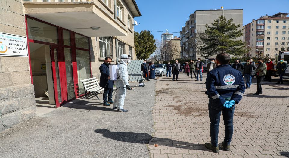 Talas Belediye Personeline İlaçlama Eğitimi