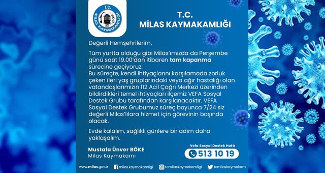 Tam kapanma tedbirleri genelgesi ile ilgili sıkça sorulan sorular