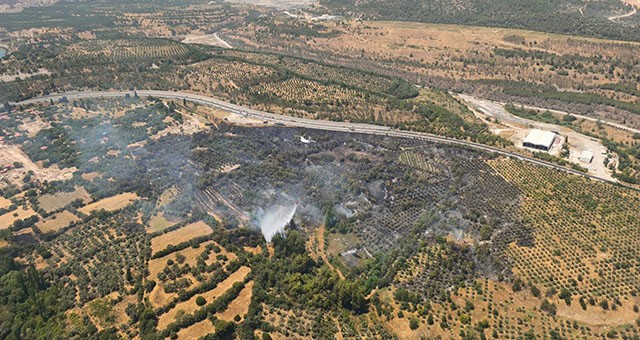 Korkutan Yangın Kontrol Altına Alındı