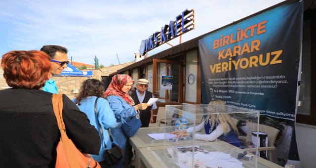 Büyükşehir Menteşe Kent Parka Yapılacak Tesisi Halka Soruyor