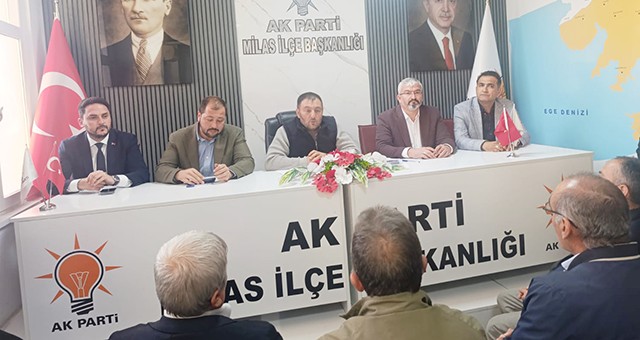 Milas’ta AK Parti Teşkilatı Temayül Heyecanı Yaşadı
