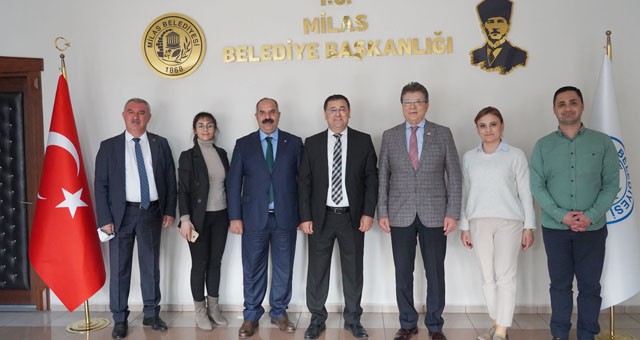 Ege ve Marmara Çevre Belediyeler Birliği’nden Başkan Tokat’a ziyaret