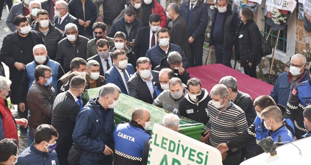 Zabıta Memuru Gökhan Salih Ayas düzenlenen törenle son yolculuğuna uğurlandı