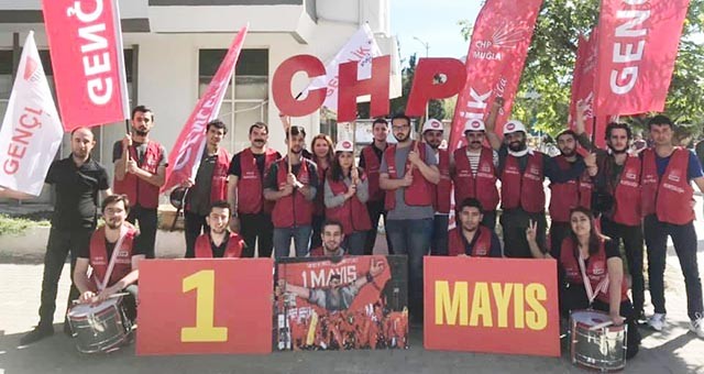 Muğla CHP  Gençlik Kolları’ndan 1 Mayıs Bildirisi