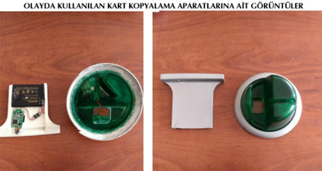 ATM’LERE KART KOPYALAMA MAKİNASI KOYANLAR YAKALANDI