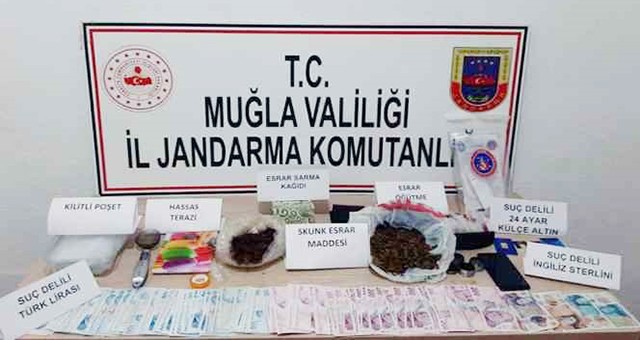 Muğla’nın 7 ilçesinde uyuşturucu operasyonu