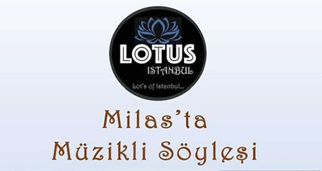 Milas'ta müzikli söyleşi rüzgarı