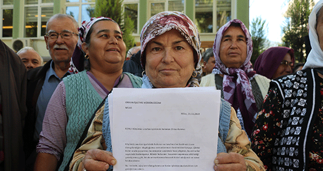 218 imza Orman Müdürlüğü’ne teslim edildi