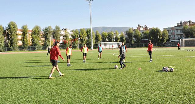   Yeni Milasspor Güneşspor maçına hazırlanıyor 