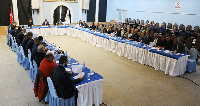 Yoğun gündemli meclis tamamlandı