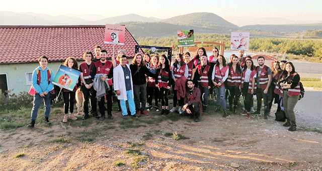 Geçici Hayvan Bakımevi Kampüs Patileri topluluğunu ağırladı