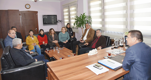 KESK’ten Başkan Tokat’a ziyaret