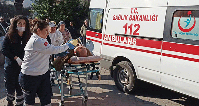 Hastane önünde park krizi