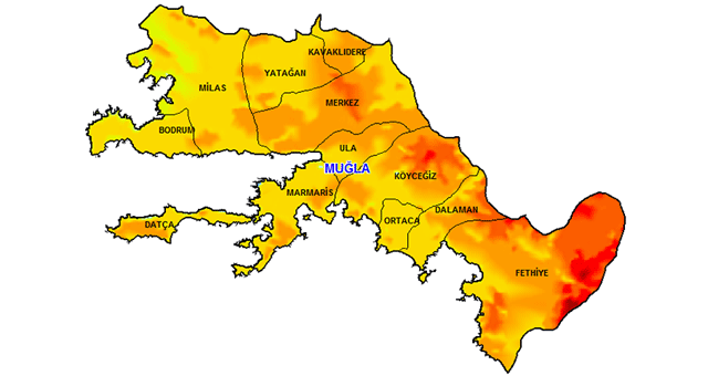 Muğla Nüfusu’nun dağılımı belli oldu