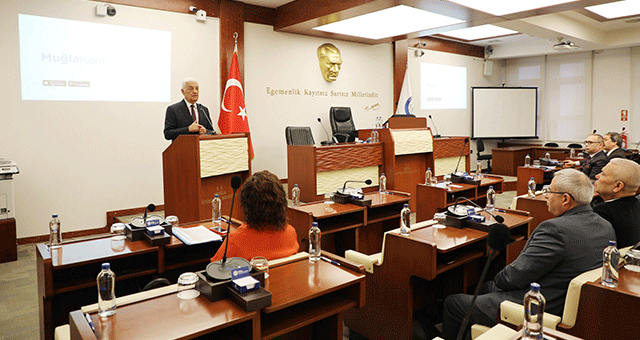 Türkiye’nin ilk akıllı şehircilik mobil uygulaması MuğlaKent projesinin sunumu yapıldı