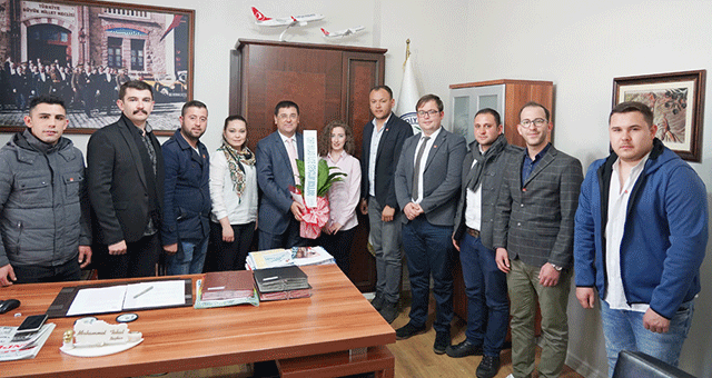 CHP Gençlik Kolları’ndan Başkan Tokat’a ziyaret