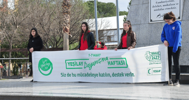 Yeşilay Haftası kutlamaları iptal edildi