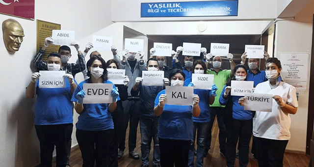 Yaşlı ve engelli bakım kuruluşlarından ‘evde kalın’ çağrısı