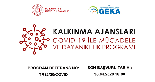 GEKA’dan, Covid-19 ile mücadele mali destek programı açıklandı