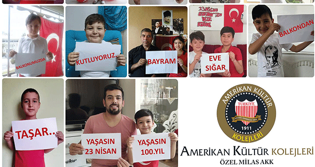 Özel Milas Amerikan Kültür Koleji’nden sağlık çalışanlarının çocuklarına destek