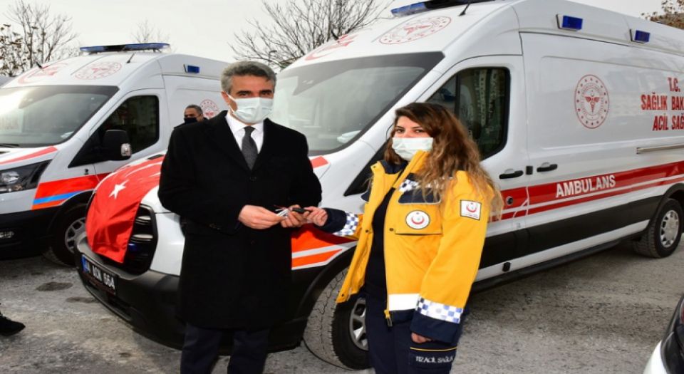 Malatyaya Tam Donanımlı 9 Ambulans