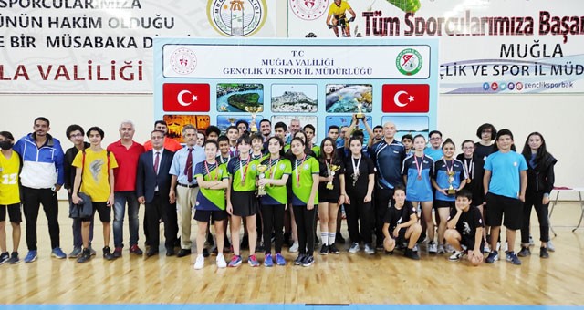 Menteşe Spor Salonu, masa tenisi il birinciliği turnuvasına ev sahipliği yaptı