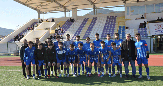 U18’lerin maçını Milas Gençlikspor kazandı