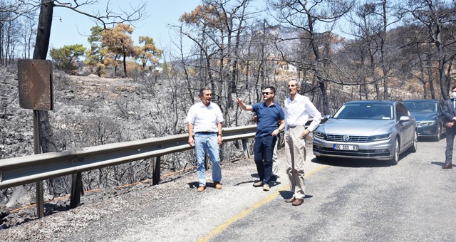 Tepebaşı Belediyesi’nden Milas’a ‘Geçmiş Olsun’ ziyareti