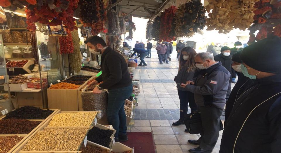 Kayseri Melikgazi'de İşgalci Esnaflar Uyarıldı