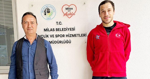 Milli Sporcu antrenmanlarını Milas’ta yapıyor