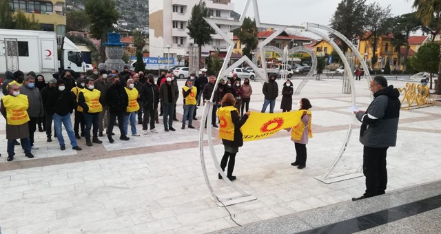 Eğitim Sen Milas Temsilciliği : “GEÇİNEMİYORUZ!”