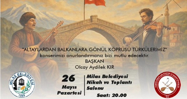 Milas’ta Türkü Rüzgârı Esecek