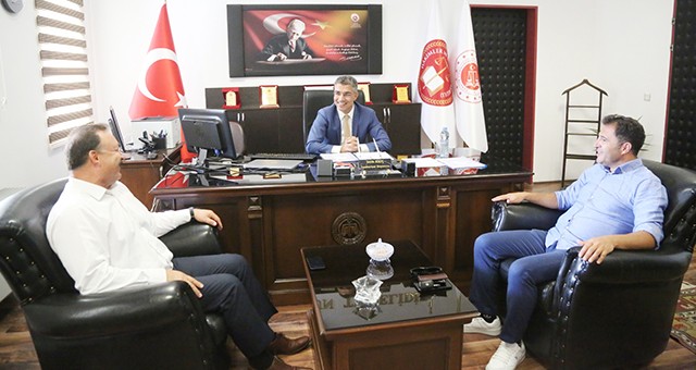 Başkan Gezgin'den Başsavcı Kılıç'a hayırlı olsun ziyareti