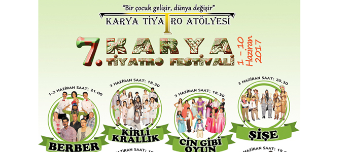 ​7. Karya Tiyatro Festivali başladı