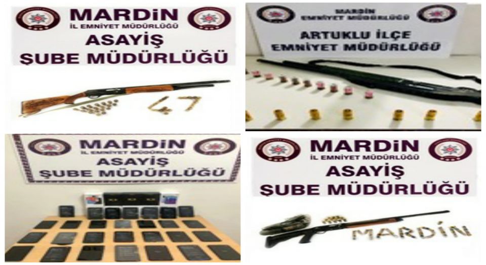 Mardinde Aranan 185 Kişiye Gözaltı