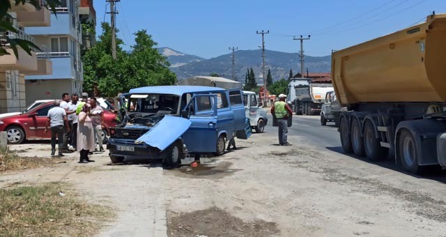 Labranda Bulvarı’nda kaza: 1 yaralı