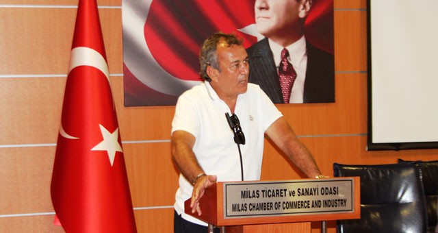 MİTSO'nun ağustos ayı meclis toplantısında konuşan Reşit Özer: