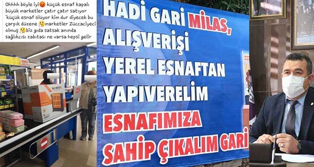 Herkes “Yerel Esnaftan Alışveriş Yapın” diyor, ama…